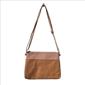 Pixie Mood Cork and pink vegan leather purse